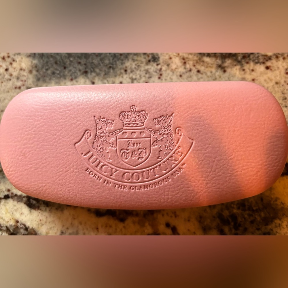 Juicy Couture Pink Eyewear Case
